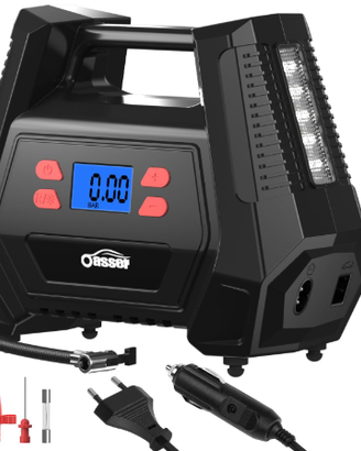 Compressore Aria Portatile 12V AC/240V