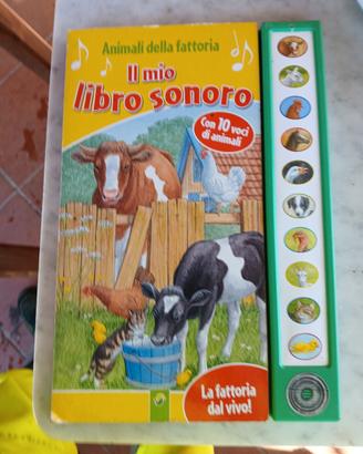 libro sonoro animali della gattoria