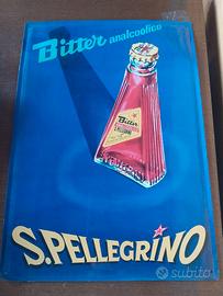 TARGHE VINTAGE BITTER SANPELLEGRINO