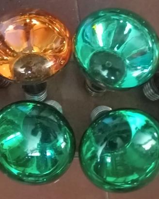 8 lampade / faretti spot colorati