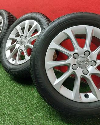 Cerchi Audi A3 Vw Golf Toura Caddy Gomme 205 55 16