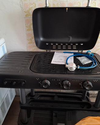 barbecue a gas