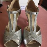 Scarpe da ballo 39 argento