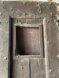 Portone antico in legno