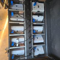 fari a batteria rgbwa+uv wireless e telecomandi