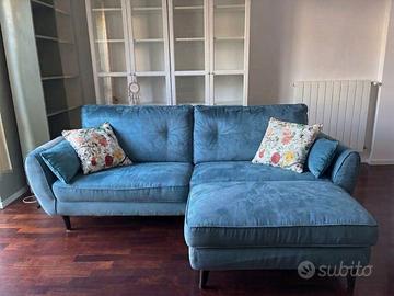 Divano Albignano poltrone&sofa 4posti+ pouf
