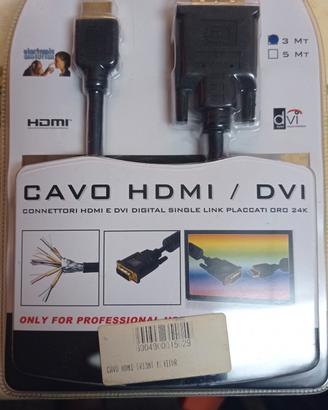Cavo HDMI/DVI 