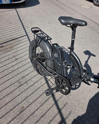 bici elettrica fat bike miele