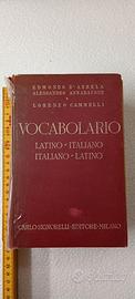 VOCABOLARIO LATINO - ITALIANO