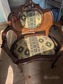 Salottino liberty 4 pezzi