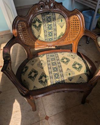 Salottino liberty 4 pezzi