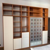 Libreria MisuraEmme con scorrevole - già SMONTATA