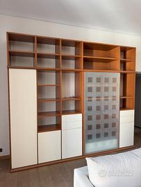 Libreria MisuraEmme con scorrevole - già SMONTATA