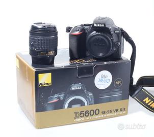 FOTOCAMERA DIGITALE REFLEX NIKON D5600 + 18-55 VR.