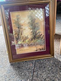 Bello  quadro  pittura sul tello