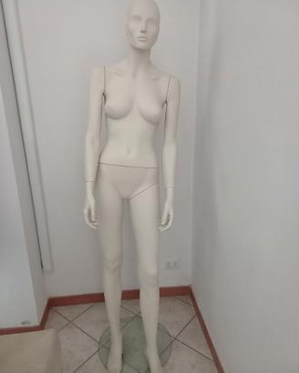 Manichino donna professionale smontabile 