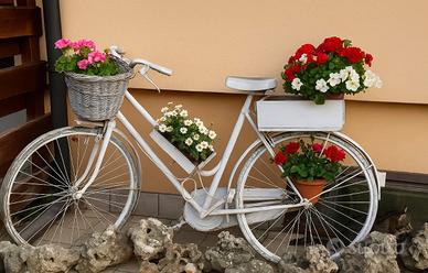 Bicicletta fioriera