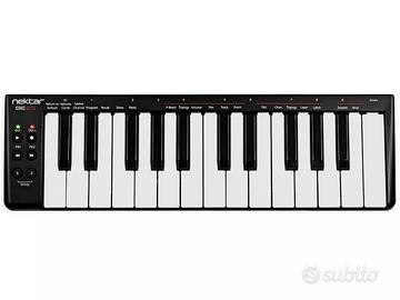 Tastiera e mixer midi