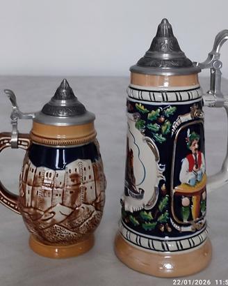 boccali birra da collezione