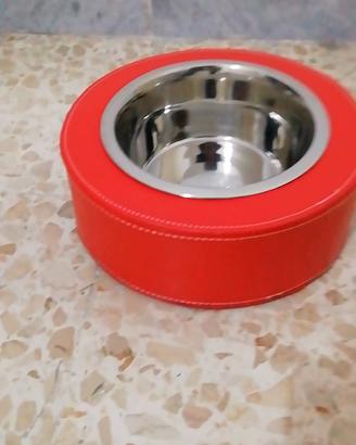 porta ciotola singolo per cani 