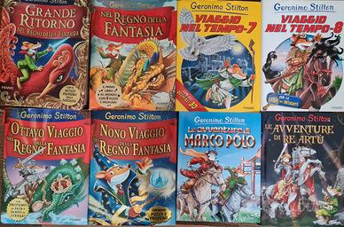 8 libri Geronimo Stilton