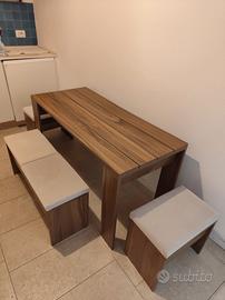 Set tavolo e panchette