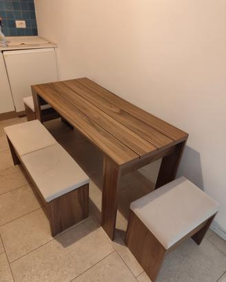 Set tavolo e panchette