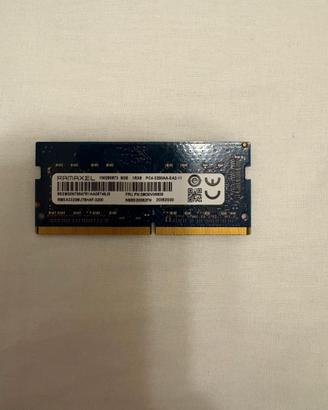 8Gb di Ram ddr4 Laptop