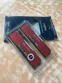 Crucial Ballistix DDR4 16GB (2X8Gb) 3200Mhz RGB
