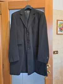 Cappotto nero uomo taglia 50