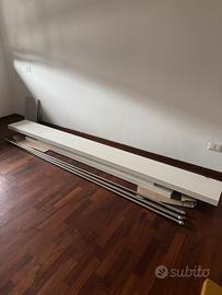 Mensole legno bianco