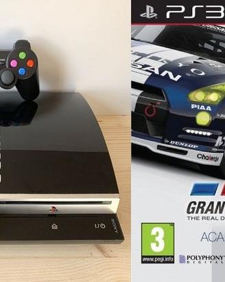 Console da gioco Sony PS3 FAT CECHL-04 160GB + GT5