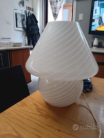 lampada murano a fungo vintage