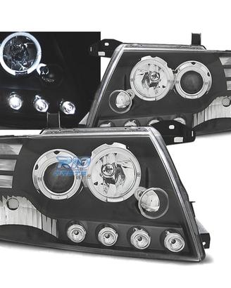 FARI MITSUBISHI PAJERO V60 00-06 ANGEL EYES LED NE
