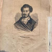 Libro antico Poesie Giuseppe Giusti illustrate