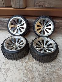 Gomme ruote rc 1/10 off road