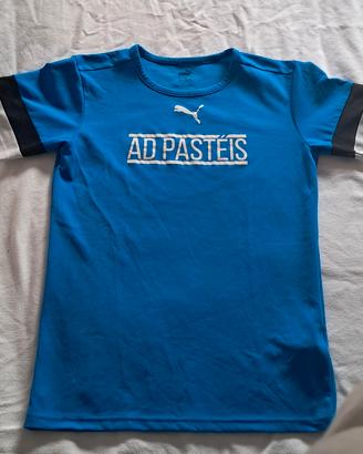 t shirt sportiva blu taglia S Puma