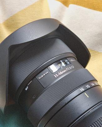 Tokina 11 16 mm atx i F2.8 Canon 