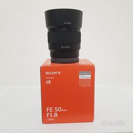 Obiettivo Sony FE 50mm F1.8 usato