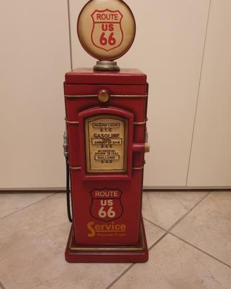 porta cd pompa di benzina 
