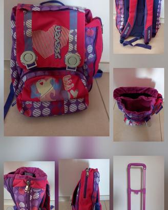 ZAINO SCUOLA SEVEN + PORTAZAINO