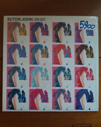 Lp 33 giri in vinile Elton John Leather Jackets