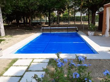 Rullo avvolgitore piscina 8x4mt