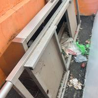 Tavolo acciaio cappa