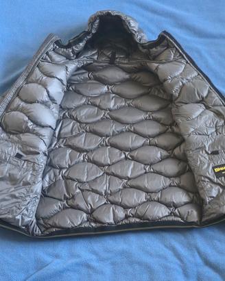 PIUMINO NUOVO ORIGINALE BLAUER GRIGIO TAGLIA XL