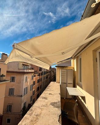 TENDA GIBUS CON VENTOLA A MOTORE TELECOMANDO