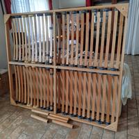 Rete matrimoniale regolabile in morbidezza 