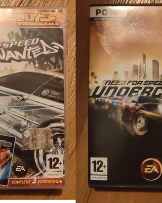 Giochi per PC Need For Speed Trilogy e Undercover