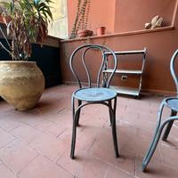Sedie in ferro per esterni