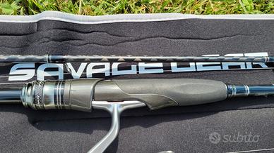 Canna da pesca Savage gear sg8 medium game